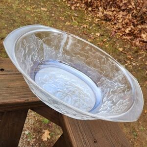 Princess House Fantasia 3 Quart Oval Casserole Baking Dish NO LID